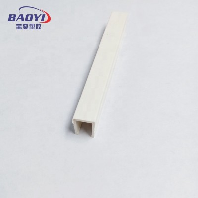 Extrusion U-shaped strip ABS PVC plastic insert