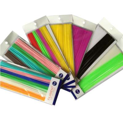 Good Wholesale 3D printing pen 3.0mm pla abs Straight filaments for Multi Color