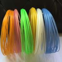 12 Colours 3D Printer Filaments plastic Rubber Consumables Material, ROHS certified ,1.75/3mm ABS / PLA Optional